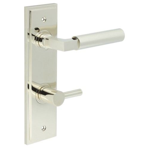 WESTMINSTER LEVER HANDLE ON BACKPLATE