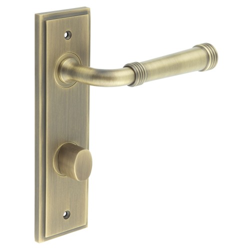 HIGHGATE LEVER HANDLE ON BACKPLATE