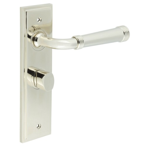 HIGHGATE LEVER HANDLE ON BACKPLATE