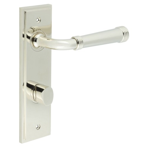 HIGHGATE LEVER HANDLE ON BACKPLATE