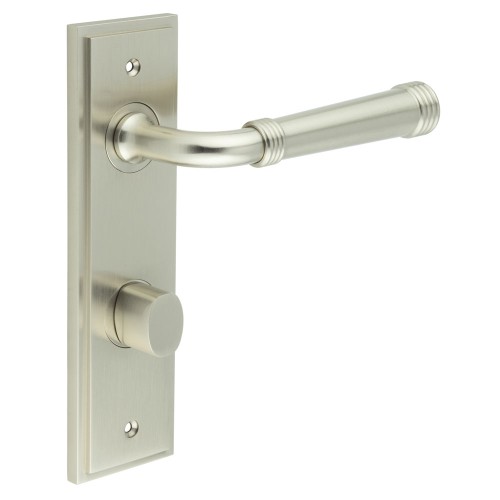 HIGHGATE LEVER HANDLE ON BACKPLATE