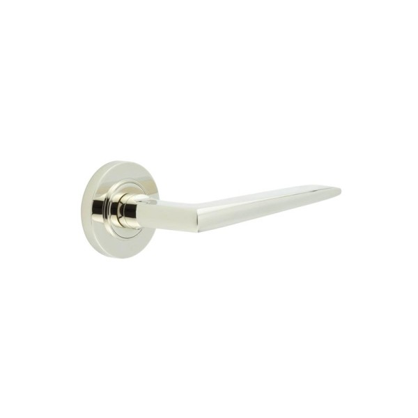 MAYFAIR LEVER HANDLE ON ROSE - (7 ROSE OPTIONS)