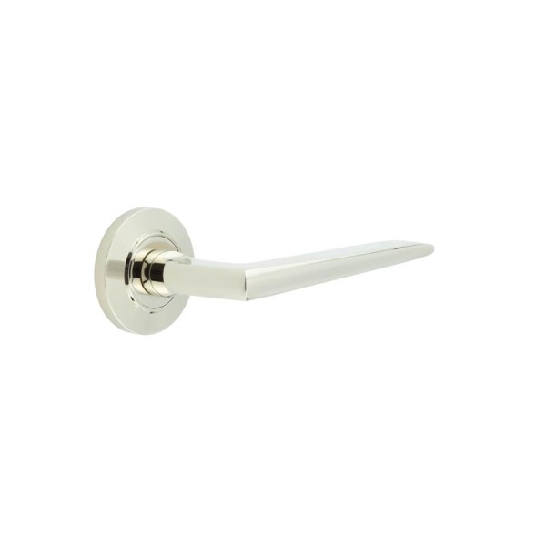 MAYFAIR LEVER HANDLE ON ROSE - (7 ROSE OPTIONS)