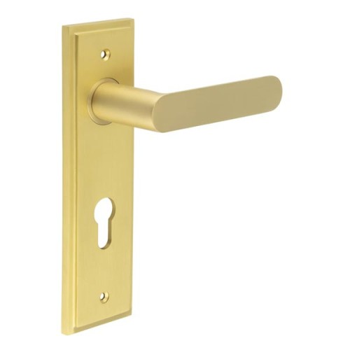 KENSINGTON LEVER HANDLE ON BACKPLATE