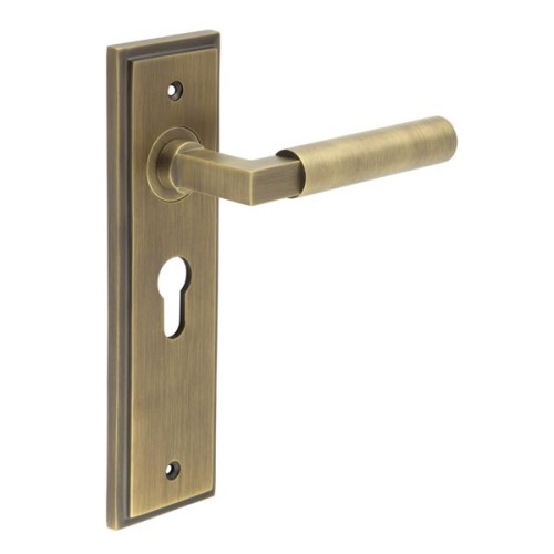 WESTMINSTER LEVER HANDLE ON BACKPLATE