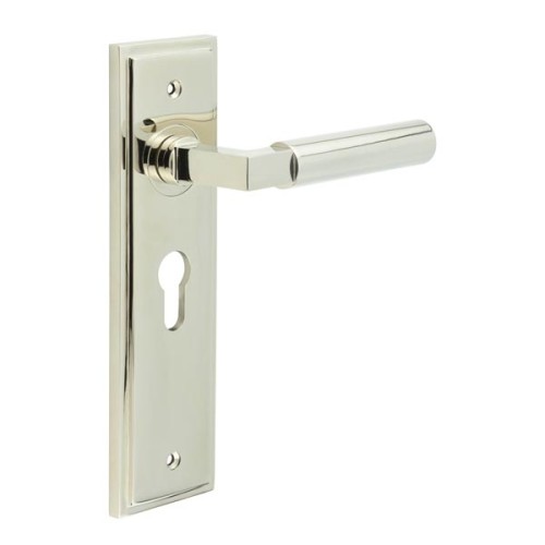 WESTMINSTER LEVER HANDLE ON BACKPLATE