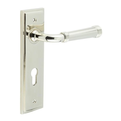 HIGHGATE LEVER HANDLE ON BACKPLATE