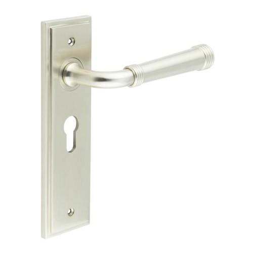 HIGHGATE LEVER HANDLE ON BACKPLATE