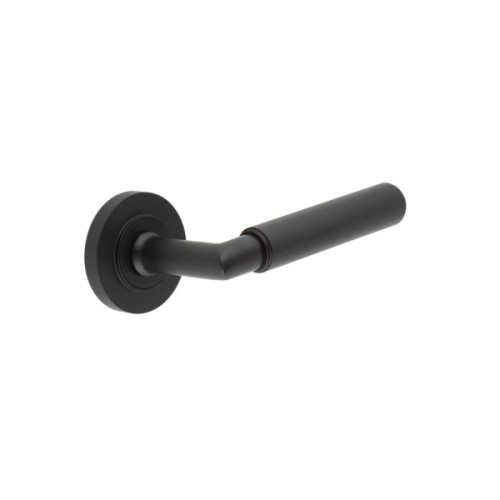 PICCADILLY KNURLED LEVER HANDLE ON ROSE - (7 ROSE OPTIONS)