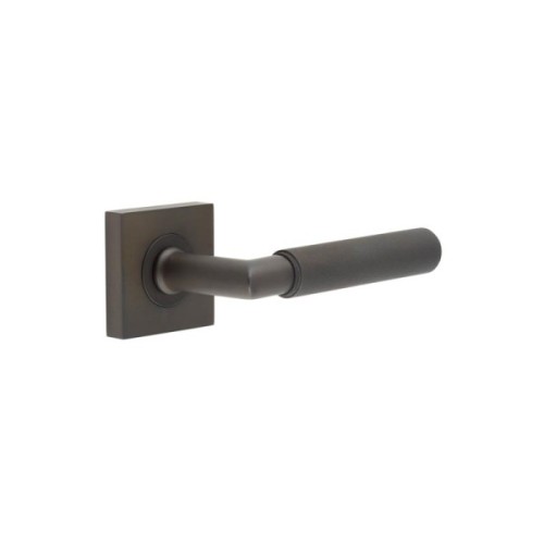 PICCADILLY KNURLED LEVER HANDLE ON ROSE - (7 ROSE OPTIONS)