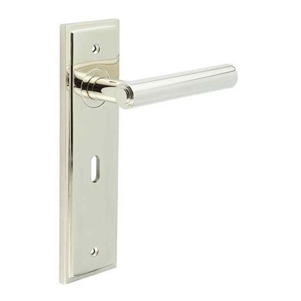 RICHMOND LEVER HANDLE ON BACKPLATE