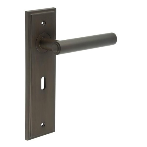 RICHMOND LEVER HANDLE ON BACKPLATE