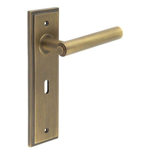 RICHMOND LEVER HANDLE ON BACKPLATE