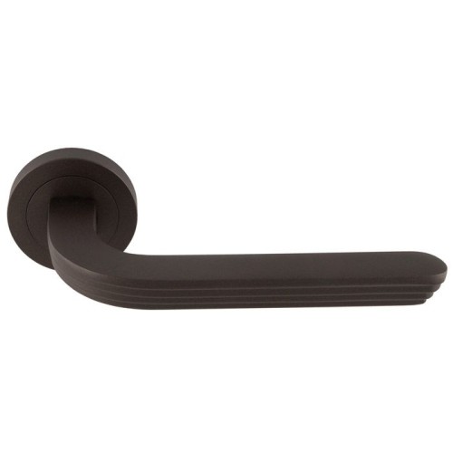 CLOUD LEVER HANDLE ON ROUND ROSE