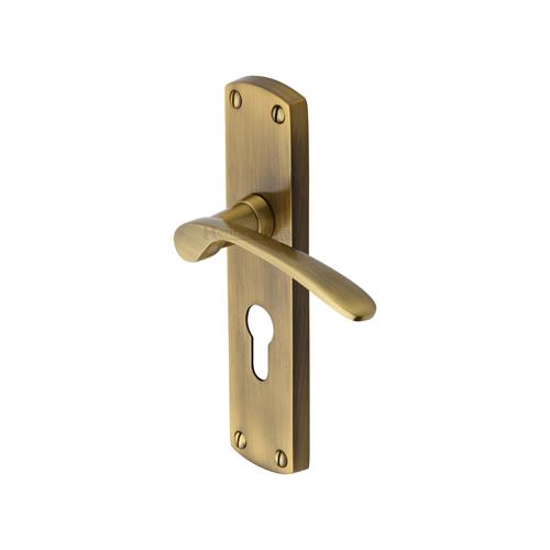 DIPLOMAT LEVER HANDLE ON BACKPLATE