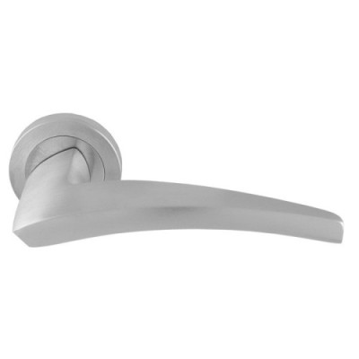 DUNE LEVER HANDLE ON ROUND ROSE