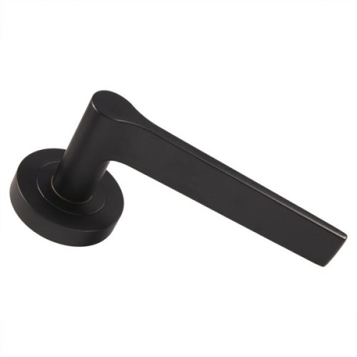 VELINO LEVER HANDLE ON ROUND ROSE