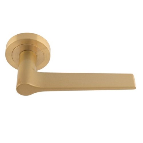 VELINO LEVER HANDLE ON ROUND ROSE