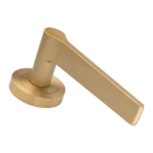 VELINO LEVER HANDLE ON ROUND ROSE