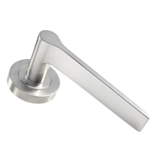 VELINO LEVER HANDLE ON ROUND ROSE