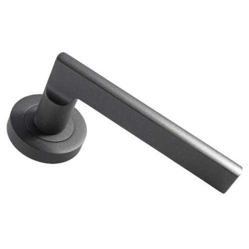 TRENTINO LEVER HANDLE ON ROUND ROSE