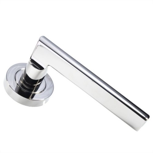 TRENTINO LEVER HANDLE ON ROUND ROSE