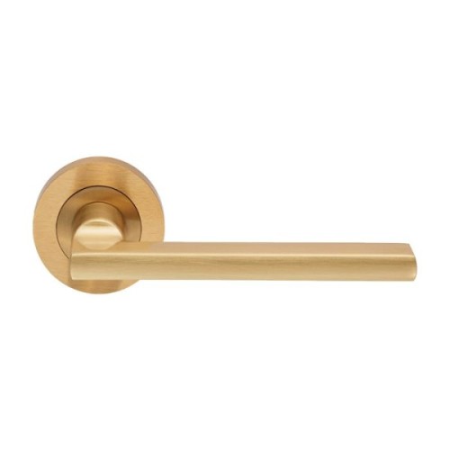 TRENTINO LEVER HANDLE ON ROUND ROSE