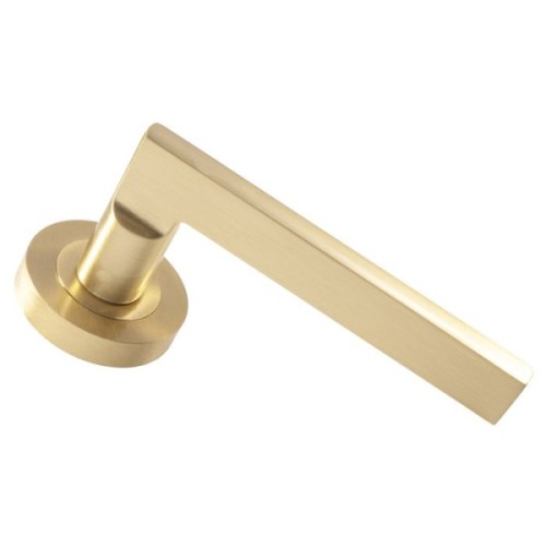 TRENTINO LEVER HANDLE ON ROUND ROSE