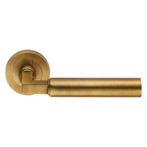 AMIATA LEVER HANDLE ON ROUND ROSE