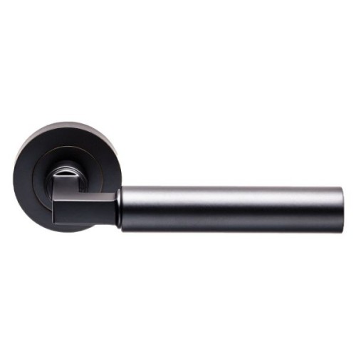 AMIATA LEVER HANDLE ON ROUND ROSE