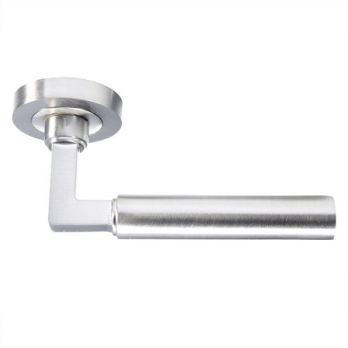 AMIATA LEVER HANDLE ON ROUND ROSE