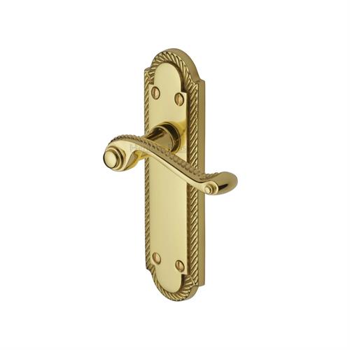 GAINSBOROUGH LEVER HANDLE ON BACKPLATE