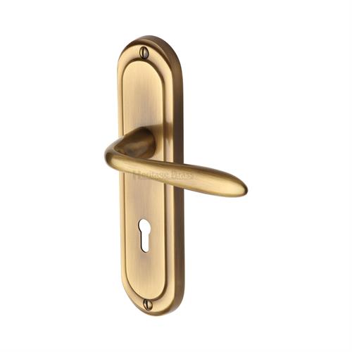 HENLEY LEVER HANDLE ON BACKPLATE