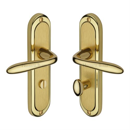 HENLEY LEVER HANDLE ON BACKPLATE