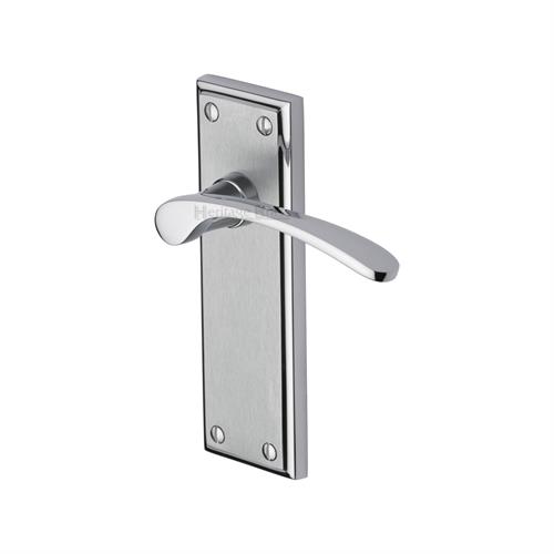 HILTON LEVER HANDLE ON BACKPLATE