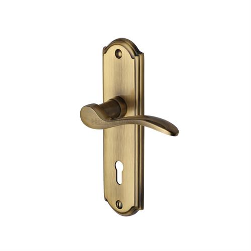 HOWARD LEVER HANDLE ON BACKPLATE