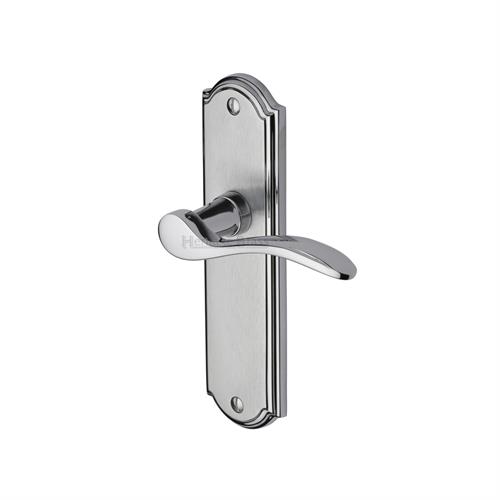 HOWARD LEVER HANDLE ON BACKPLATE