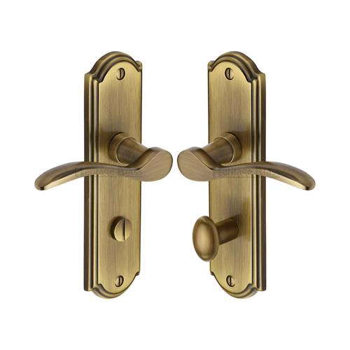 HOWARD LEVER HANDLE ON BACKPLATE