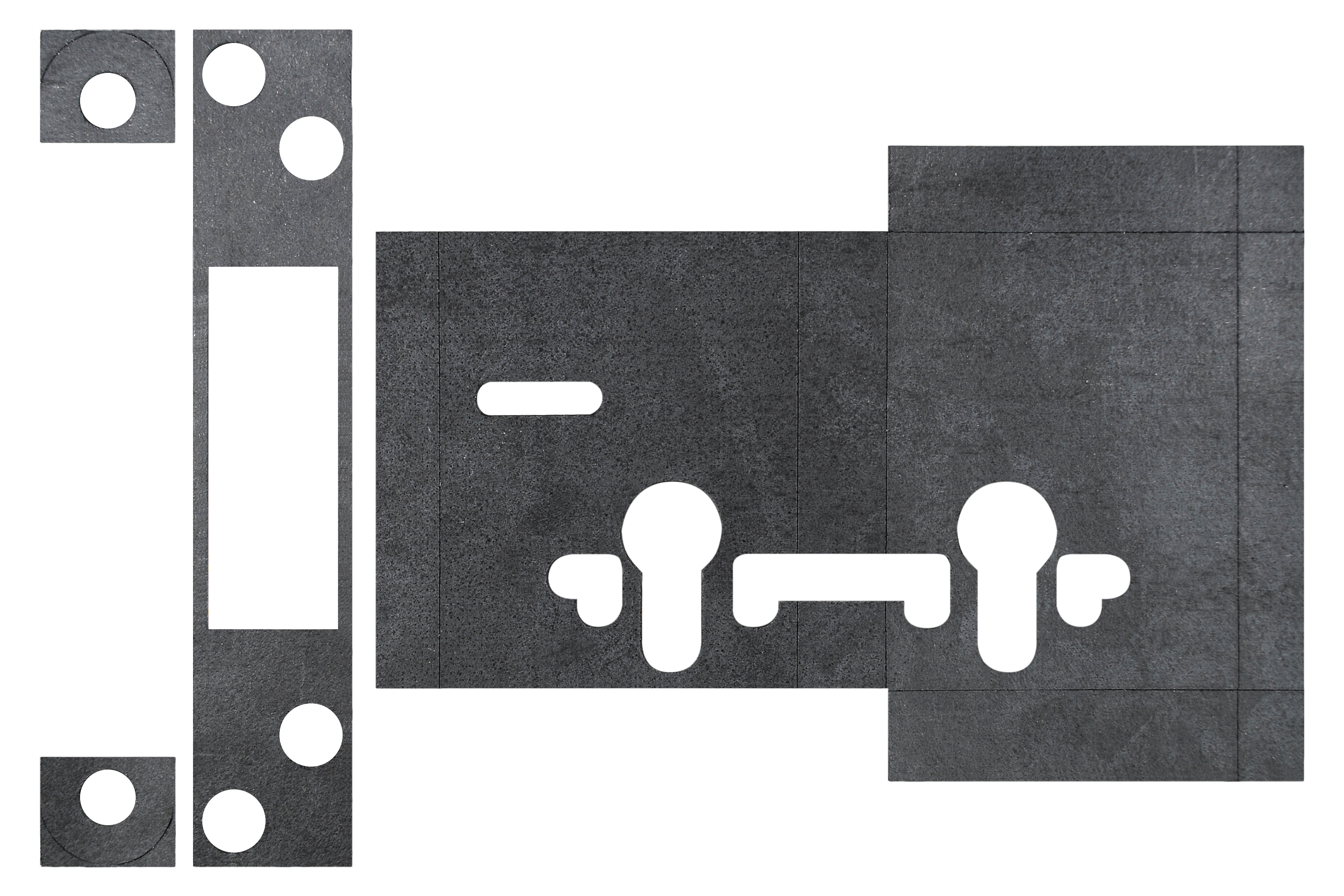 INTUMESCENT FIRE LINER TO SUIT ATLANTIC 5 LEVER DEADLOCK