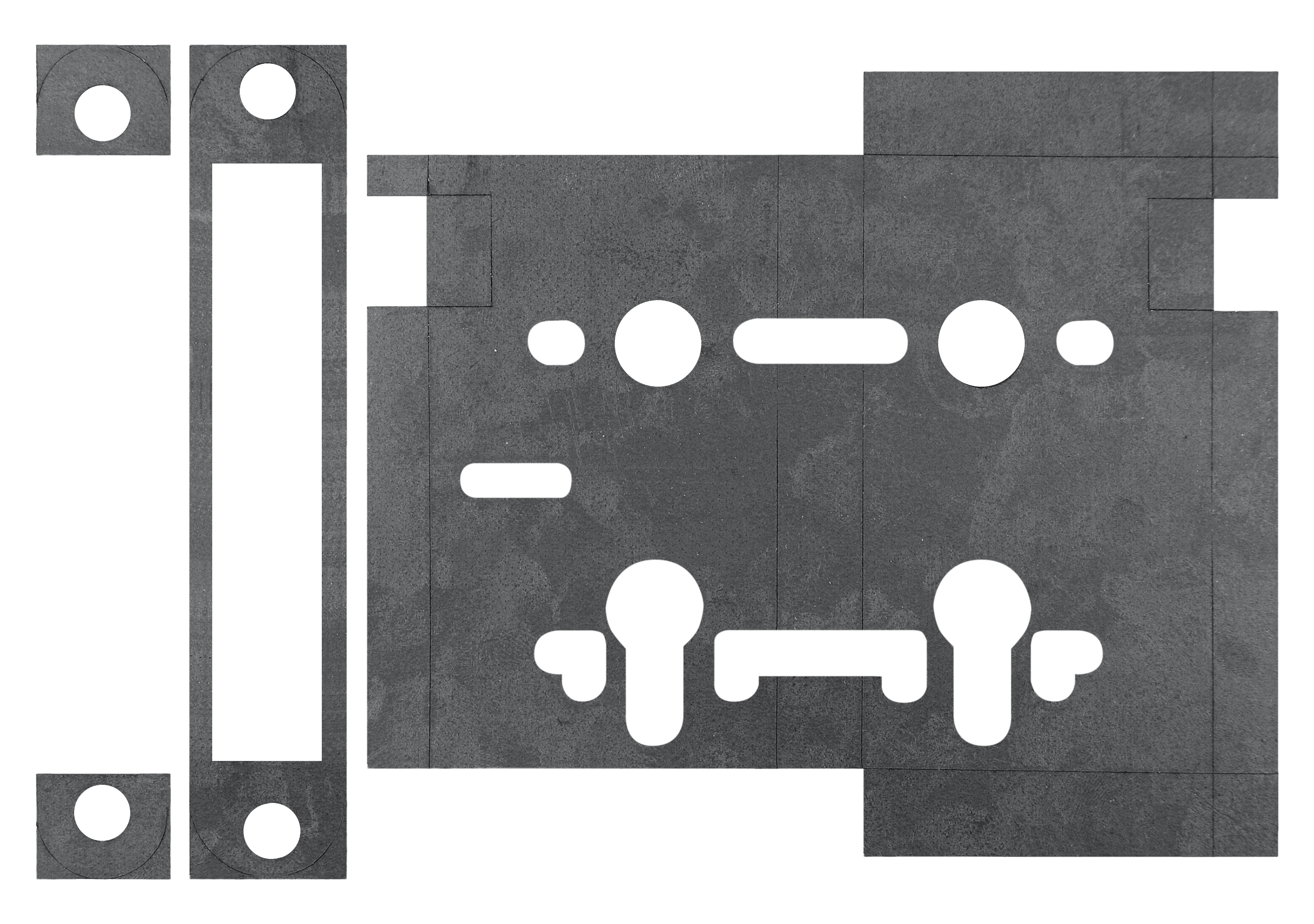 INTUMESCENT FIRE LINER TO SUIT ATLANTIC 5 LEVER SASHLOCK