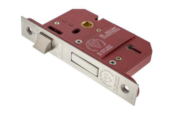 ATLANTIC 5 LEVER BRITISH STANDARD RATED MORTICE SASHLOCK - FD30/60 FIRE RATED