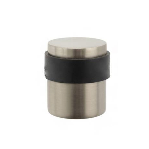 PLAIN CYLINDRICAL DOOR STOP -  FLOOR MOUNTED