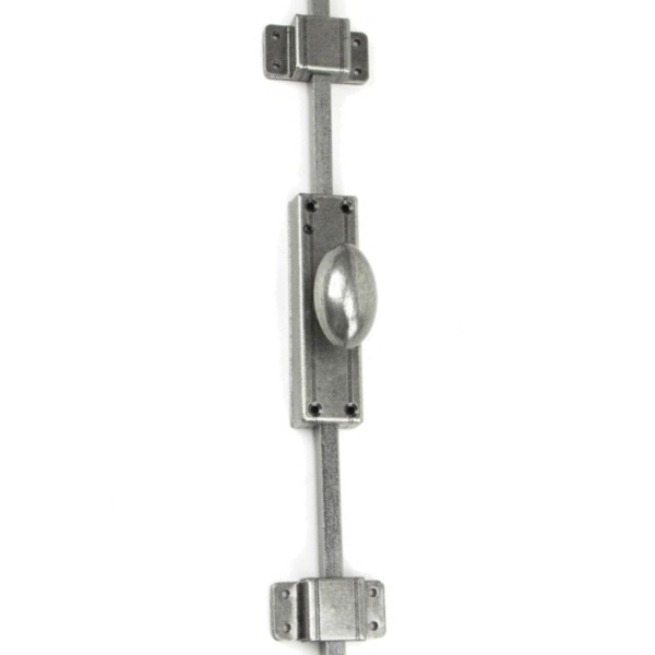 ESPAGNOLETTE BOLT WITH OVAL KNOB - GRUB LOCKING