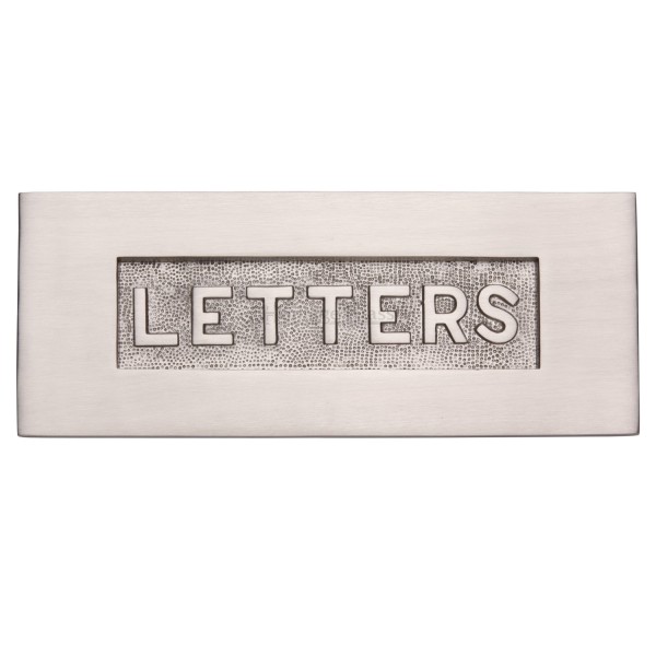 EMBOSSED LETTER PLATE