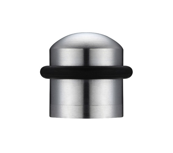 DOMED CYLINDRICAL DOOR STOP - FLOOR MOUNTED