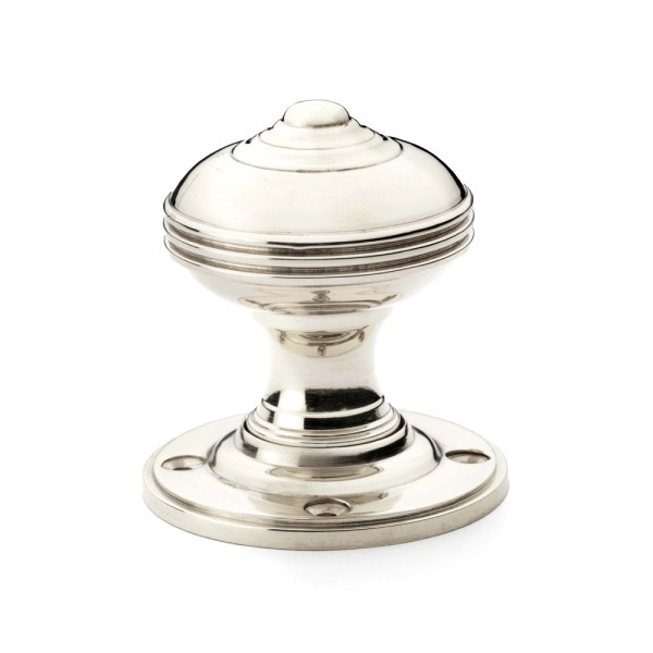 ROMEO MORTICE DOOR KNOBS ON FACE FIX ROSE