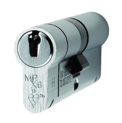 EUROSPEC TS007 - 1 STAR - 6 PIN EURO PROFILE CYLINDER - KEY & KEY