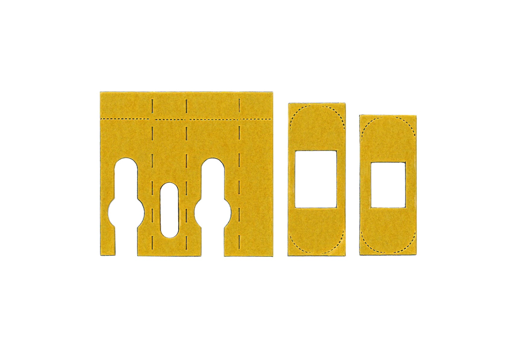 INTUMESCENT FIRE LINER TO SUIT EUROSPEC 2.5'' &  3'' BTL AND TLS TUBULAR LATCHES / TUBULAR DEADBOLTS (FD30/60)