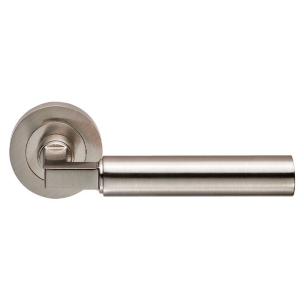 AMIATA LEVER HANDLE ON ROUND ROSE