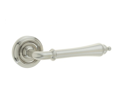 CAMILLE LEVER HANDLE ON ROUND ROSE